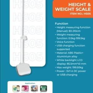 Dr. Care UltraSonic Height, Weight Machine